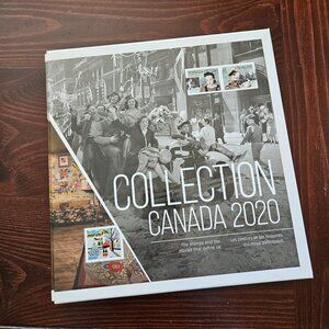 2020 - The Collection of Canada's Stamps‎ Book - Without Stamps